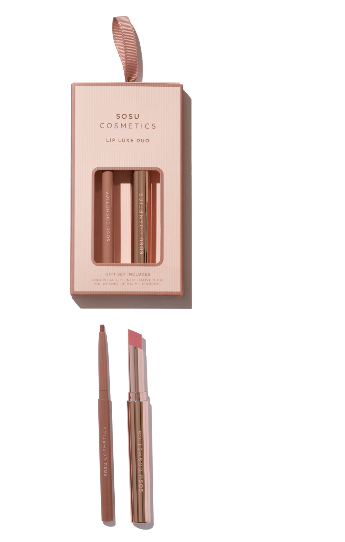 Sada konturovací tužky a rtěnky Lip Luxe Duo od SOSU Cosmetics 1